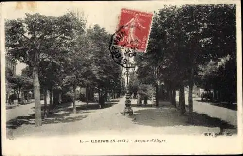 Ak Chatou Yvelines, Avenue d'Aligre