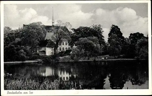 Ak Bordesholm Schleswig Holstein, Partie am See