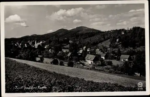 Ak Jonsdorf in Sachsen, Panorama mit Lausche