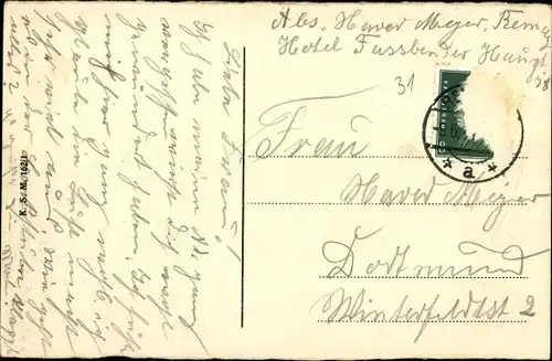 Ak Remagen am Rhein, Teilansicht