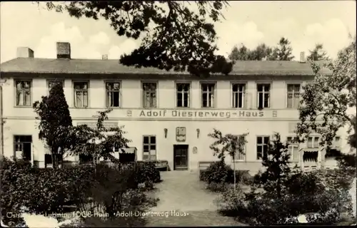 Ak Lubmin Mecklenburg Vorpommern, FDGB Ferienheim Adolf Diesterweg Haus
