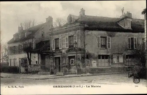 Ak Ormesson Val de Marne, La Mairie