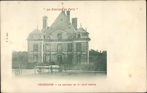 Ak Ormesson Val de Marne, Le Château