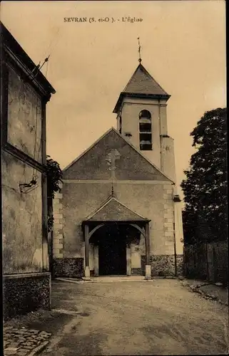 Ak Sevran Seine Saint Denis, L´Église