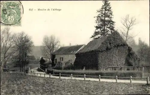 Ak Gif Essonne, Le Moulin de l´Abbaye