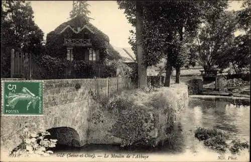 Ak Gif Essonne, Le Moulin de l´Abbaye