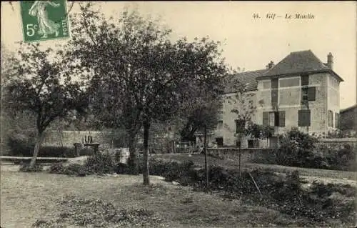 Ak Gif Essonne, Le Moulin