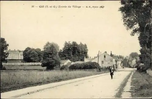 Ak Gif Essonne, Entrée du Village