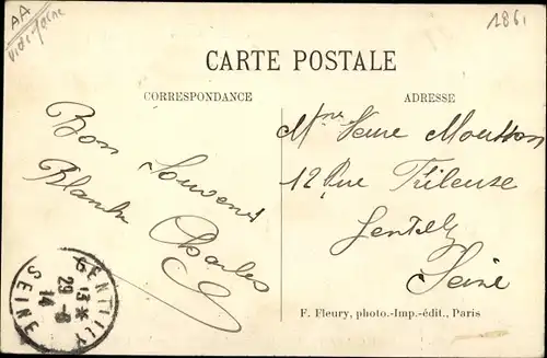 Ak Arcueil Cachan Val de Marne, Établissement des Soeurs, Vue Générale