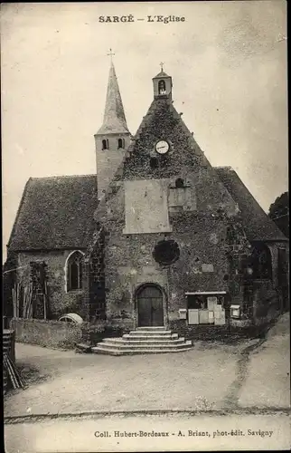 Ak Sargé Loir-et-Cher, L´Église