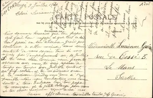 Ak Sargé Loir-et-Cher, L´Église