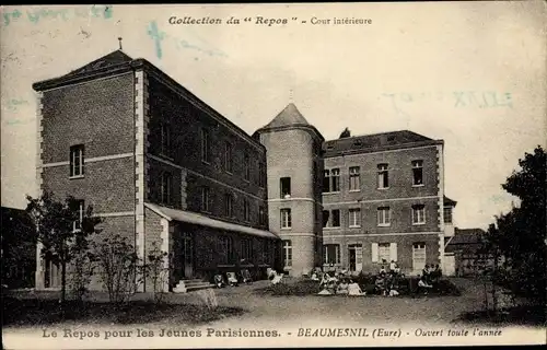 Ak Beaumesnil Eure, Établissement, Repos pour les Jeunes Parisiennes