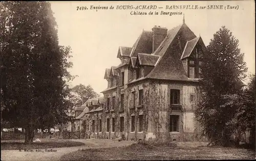 Ak Barneville sur Seine Eure, Château de la Bourgeoisie