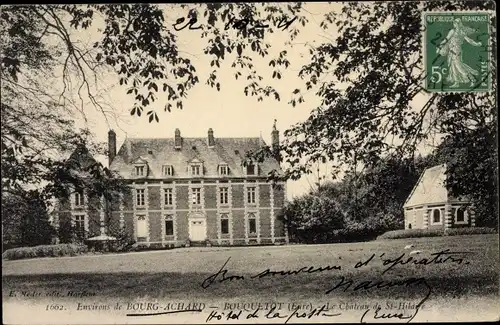 Ak Bouquetot Eure, Château de Saint Hildire