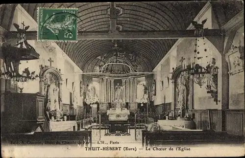 Ak Thuit Hebert Eure, Choeur de l´Église