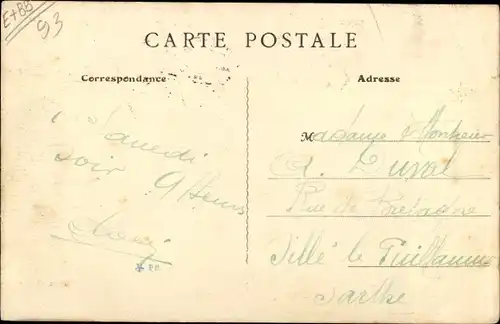 Ak Sevran Seine Saint Denis, Bureau de Poste