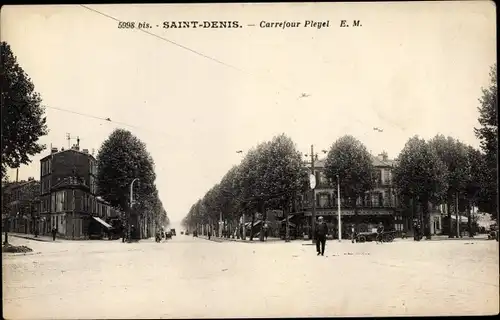 Saint Denis Seine Saint Denis, Carrefour Pleyel
