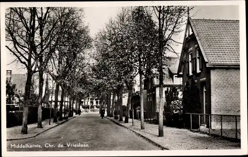 Ak Middelharnis Südholland, Chr. de Vrieslaan