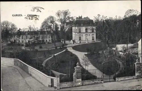 Ak Garges lès Gonesse Val d’Oise, Chateau