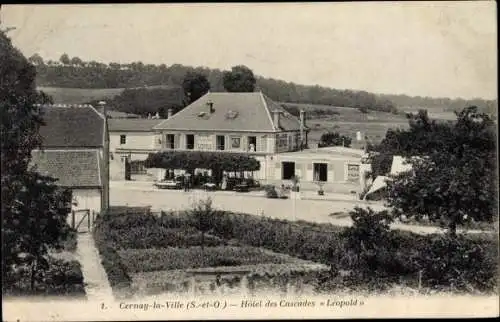 Ak Cernay la Ville Yvelines, Hôtel des Cascades, Léopold