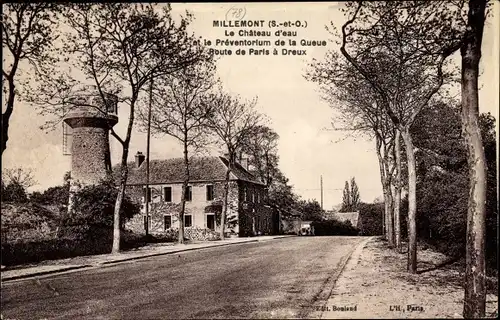 Ak Millemont Yvelines, Château d´Eau, Préventorium