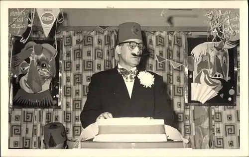 Foto Ak Mainz in Rheinland Pfalz, Fastnacht, WSD, Karneval 1957