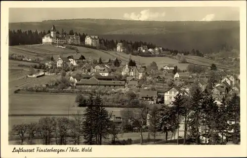 Ak Finsterbergen Friedrichroda im Thüringer Wald, Gesamtansicht