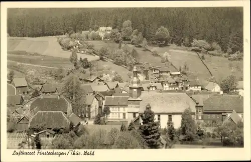 Ak Finsterbergen Friedrichroda im Thüringer Wald, Teilansicht