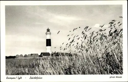 Ak Kampen auf Sylt, Leuchtfeuer