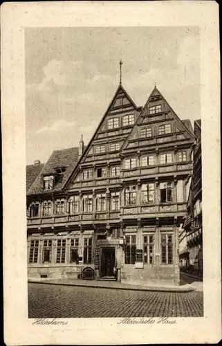 Ak Hildesheim in Niedersachsen, Altdeutsches Haus