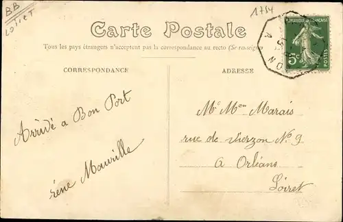 Ak Jouy le Potier Loiret, Château de Vignelles