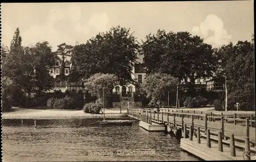 Ak Troense Svendborg Dänemark, Christiansminde