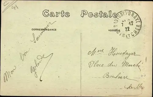 Ak Savigny-sur-Braye Loir et Cher, Vue Générale