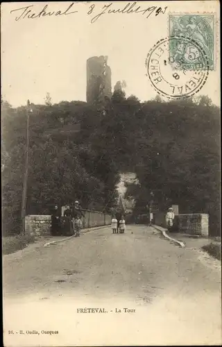 Ak Fréteval Loir et Cher, La Tour