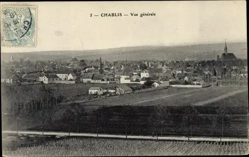 Ak Chablis Yonne, Vue Générale