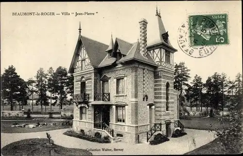 Ak Beaumont le Roger Eure, Villa Jean-Pierre