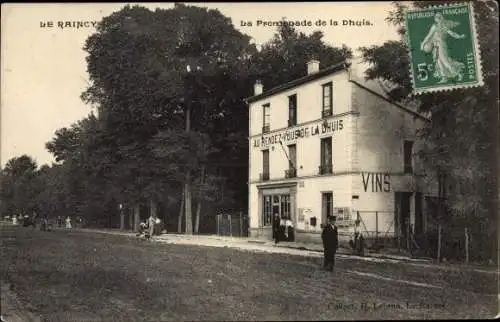 Ak Le Raincy Seine Saint Denis, Promenade de la Dhuis