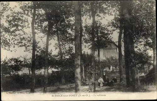 Ak Saint Brice sous Forêt Val d’Oise, La Solitude