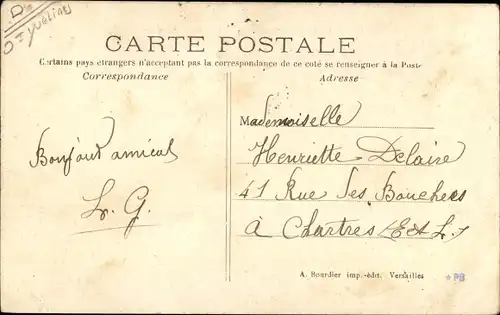 Ak La Celle les Bordes Yvelines, Vue Générale