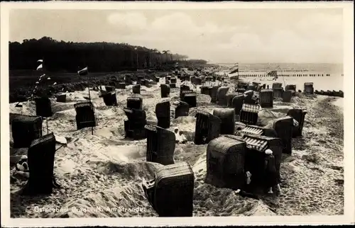 Foto Ak Ostseebad Graal Müritz, Strandleben