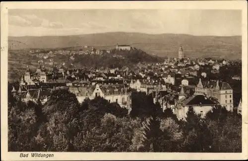 Ak Bad Wildungen in Nordhessen, Panorama