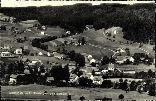 Ak Warmensteinach Oberfranken Bayern, Panorama