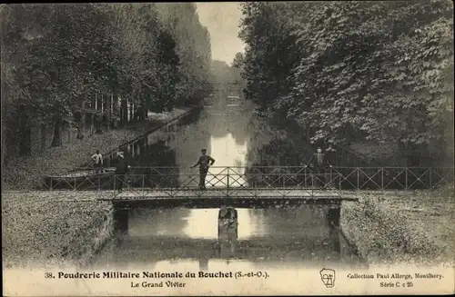 Ak Bouchet Essonne, Poudrerie Militaire Nationale, Le Grand Vivier