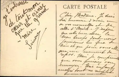 Ak Pont l'Évêque Calvados, Ancien Couvent des Dames Dominicaines de l´Isle