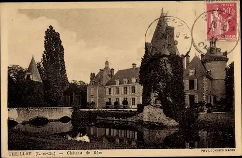 Ak Theillay Loir et Cher, Château de Rére