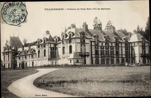 Ak Villecresnes Val-de-Marne, Château de Gros Bois