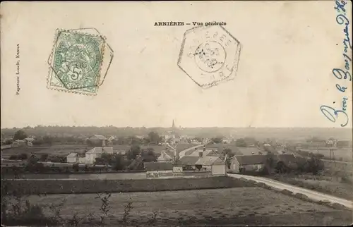 Ak Arnieres Eure, Vue Générale