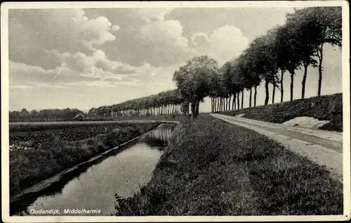 Ak Middelharnis Südholland, Oudendijk