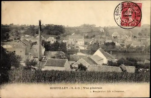 Ak Breuillet Essonne, Vue Générale