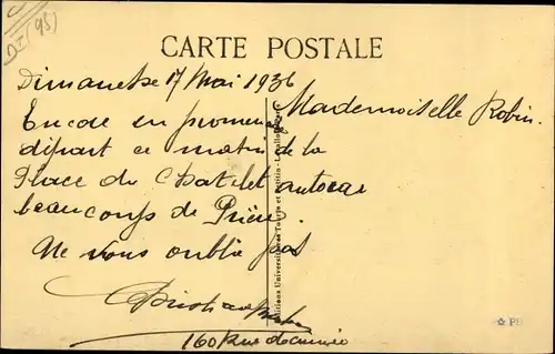 Ak Saint-Witz Val-d’Oise, Vue d´ensemble